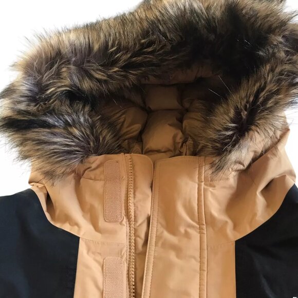 New NWT The North Face Men's Parka Coat McMurdo Down Parka, Size Men's XXL Tan - Picture 10 of 14
